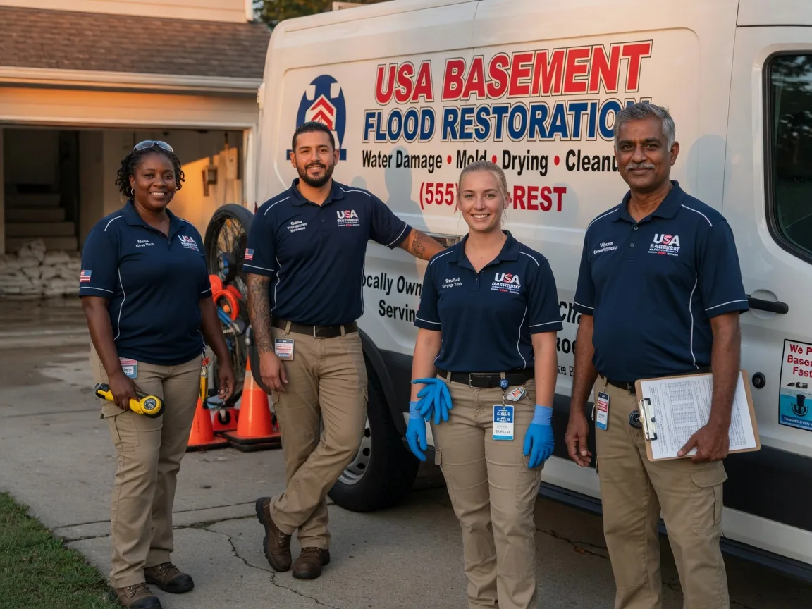 Basement Flood Cleanup company in Quantico, MD