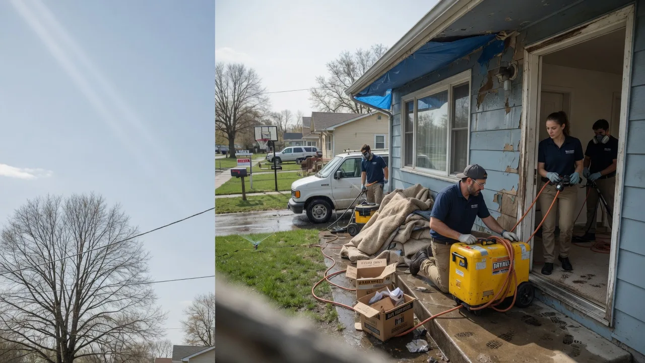 Basement Flood Cleanup in Quantico, MD near me